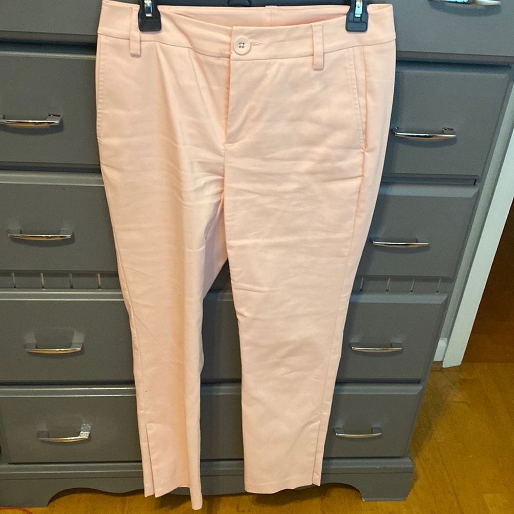 Cabi long pink pants